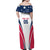 Custom USA Rugby 2024 Family Matching Off Shoulder Maxi Dress and Hawaiian Shirt Eagles Reigns Supreme White Version LT05 - Wonder Print Shop