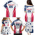 Custom USA Rugby 2024 Family Matching Puletasi and Hawaiian Shirt Eagles Reigns Supreme White Version LT05 - Wonder Print Shop