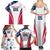 Custom USA Rugby 2024 Family Matching Summer Maxi Dress and Hawaiian Shirt Eagles Reigns Supreme White Version LT05 - Wonder Print Shop