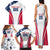 Custom USA Rugby 2024 Family Matching Tank Maxi Dress and Hawaiian Shirt Eagles Reigns Supreme White Version LT05 - Wonder Print Shop