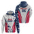 Custom USA Rugby 2024 Hoodie Eagles Reigns Supreme White Version LT05 - Wonder Print Shop