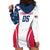 Custom USA Rugby 2024 Hoodie Dress Eagles Reigns Supreme White Version LT05 - Wonder Print Shop