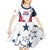 Custom USA Rugby 2024 Kid Short Sleeve Dress Eagles Reigns Supreme White Version LT05 - Wonder Print Shop