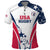 Custom USA Rugby 2024 Polo Shirt Eagles Reigns Supreme White Version LT05 - Wonder Print Shop