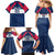 Custom USA Rugby 2024 Family Matching Mermaid Dress and Hawaiian Shirt Eagles Reigns Supreme Blue Version LT05 - Wonder Print Shop