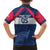 Custom USA Rugby 2024 Family Matching Off The Shoulder Long Sleeve Dress and Hawaiian Shirt Eagles Reigns Supreme Blue Version LT05 - Wonder Print Shop