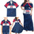 Custom USA Rugby 2024 Family Matching Off Shoulder Maxi Dress and Hawaiian Shirt Eagles Reigns Supreme Blue Version LT05 - Wonder Print Shop