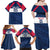 Custom USA Rugby 2024 Family Matching Off Shoulder Maxi Dress and Hawaiian Shirt Eagles Reigns Supreme Blue Version LT05 - Wonder Print Shop