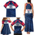 Custom USA Rugby 2024 Family Matching Tank Maxi Dress and Hawaiian Shirt Eagles Reigns Supreme Blue Version LT05 - Wonder Print Shop