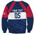 Custom USA Rugby 2024 Sweatshirt Eagles Reigns Supreme Blue Version