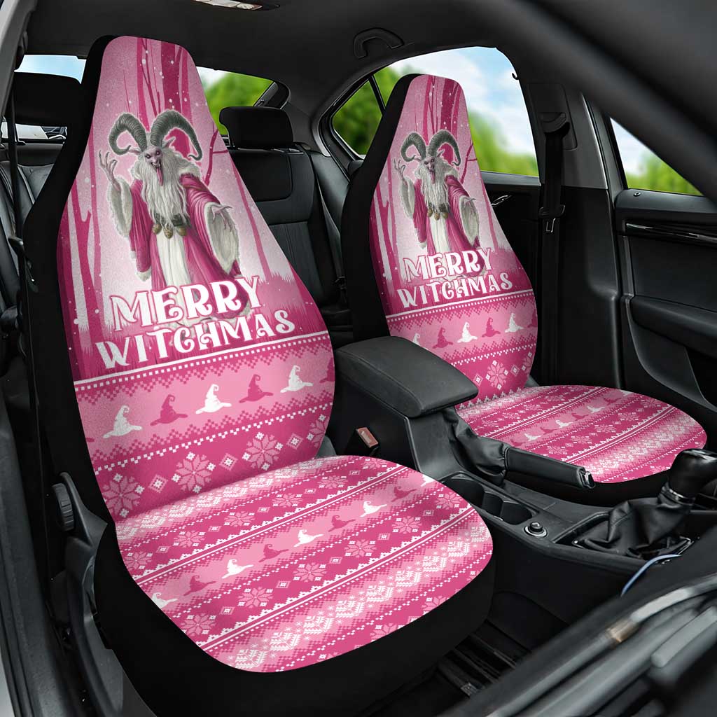 Christmas Naughty Witch Car Seat Cover Merry Witchmas