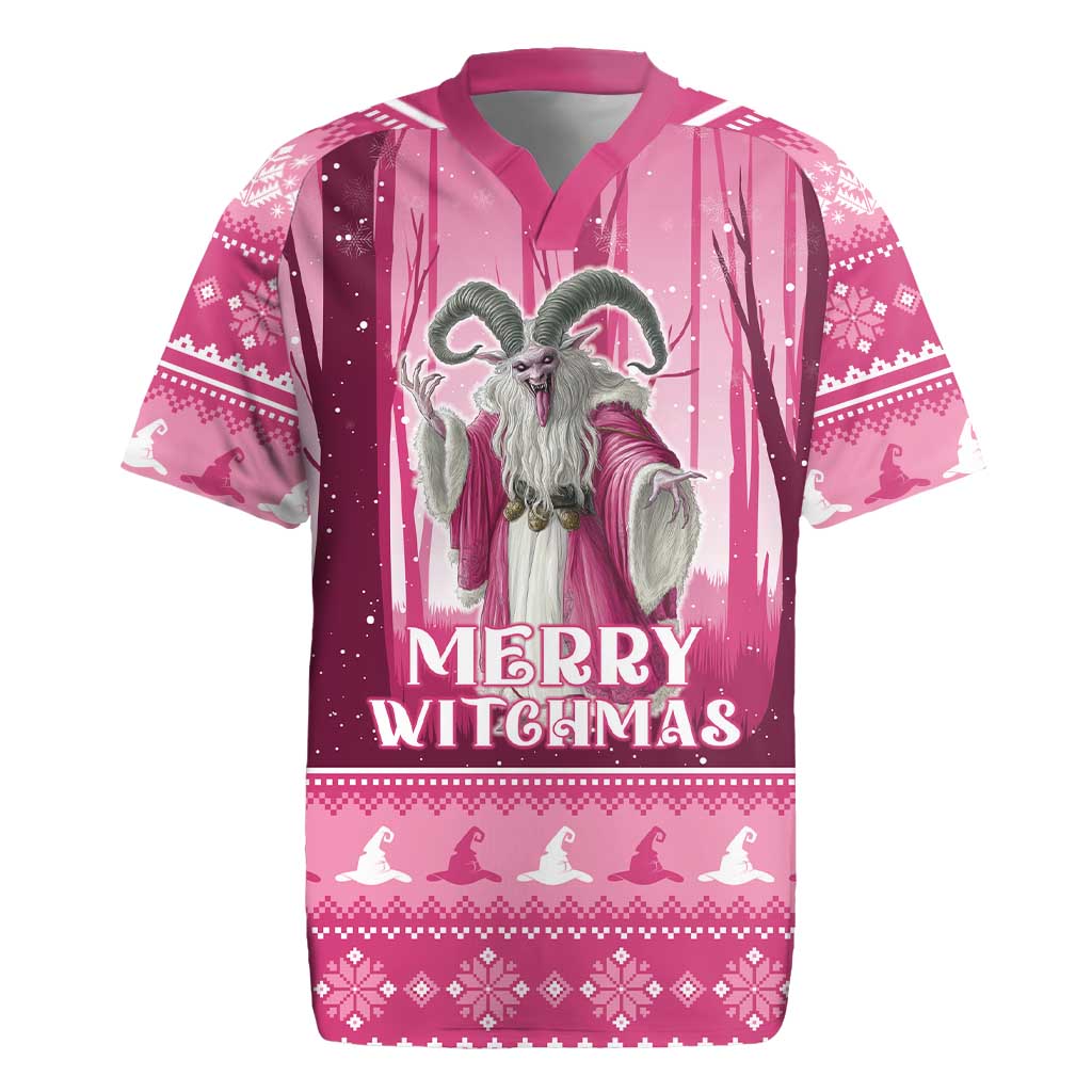 Christmas Naughty Witch Rugby Jersey Merry Witchmas LT05 - Wonder Print Shop