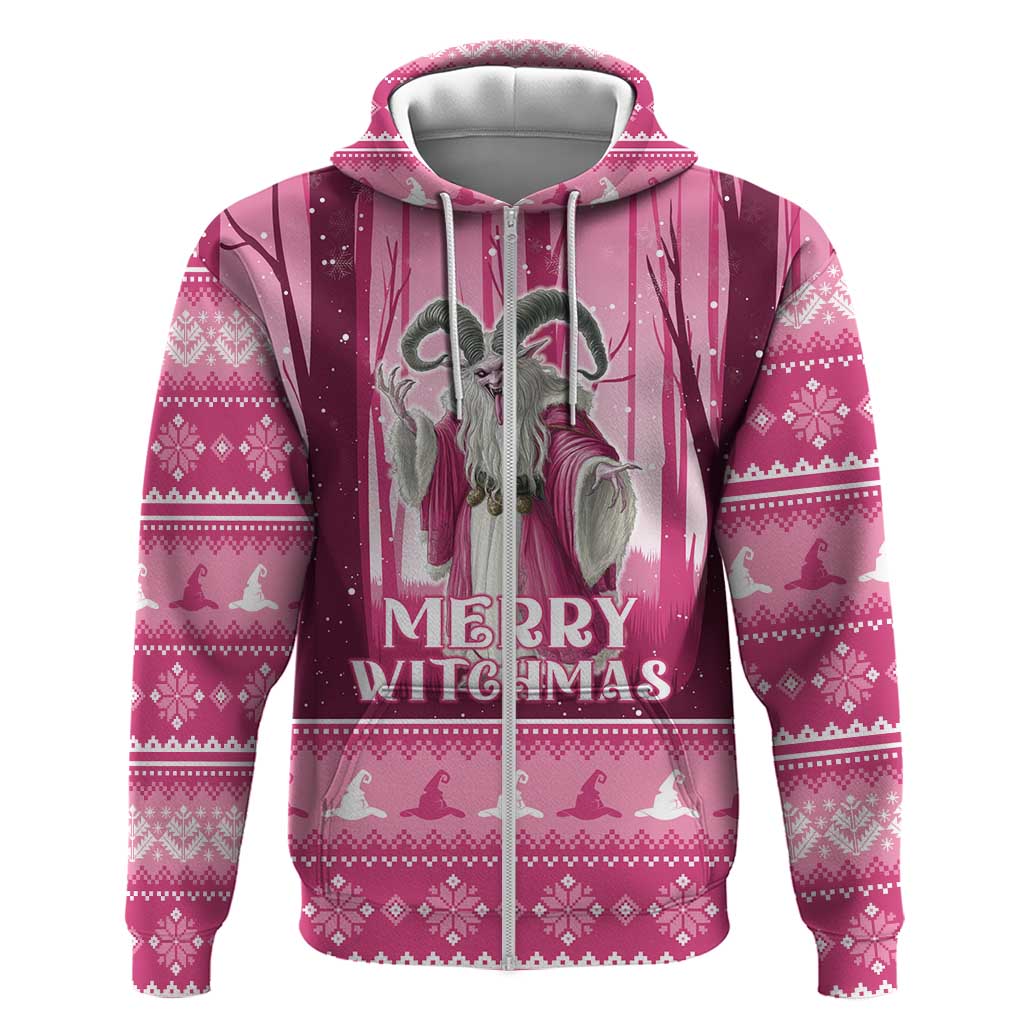 Christmas Naughty Witch Zip Hoodie Merry Witchmas LT05 - Wonder Print Shop