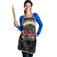 Native American Apron No One Is Illegal On Stolen Land