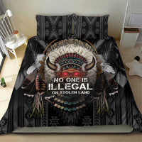 Native American Bedding Set No One Is Illegal On Stolen Land