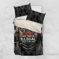 Native American Bedding Set No One Is Illegal On Stolen Land
