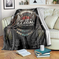 Native American Blanket No One Is Illegal On Stolen Land