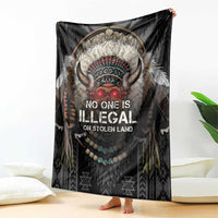 Native American Blanket No One Is Illegal On Stolen Land