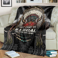 Native American Blanket No One Is Illegal On Stolen Land