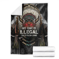 Native American Blanket No One Is Illegal On Stolen Land