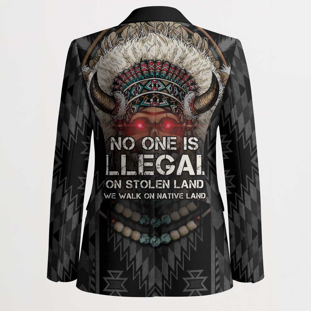 Native American Blazer No One Is Illegal On Stolen Land