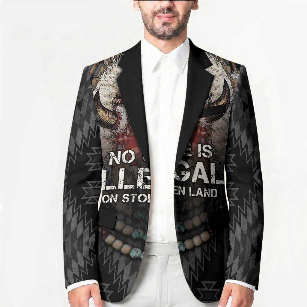 Native American Blazer No One Is Illegal On Stolen Land