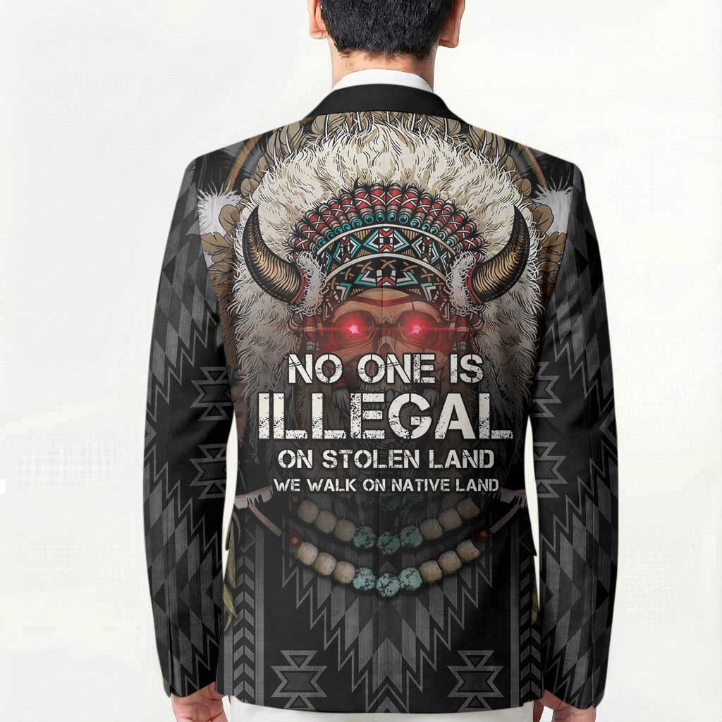 Native American Blazer No One Is Illegal On Stolen Land