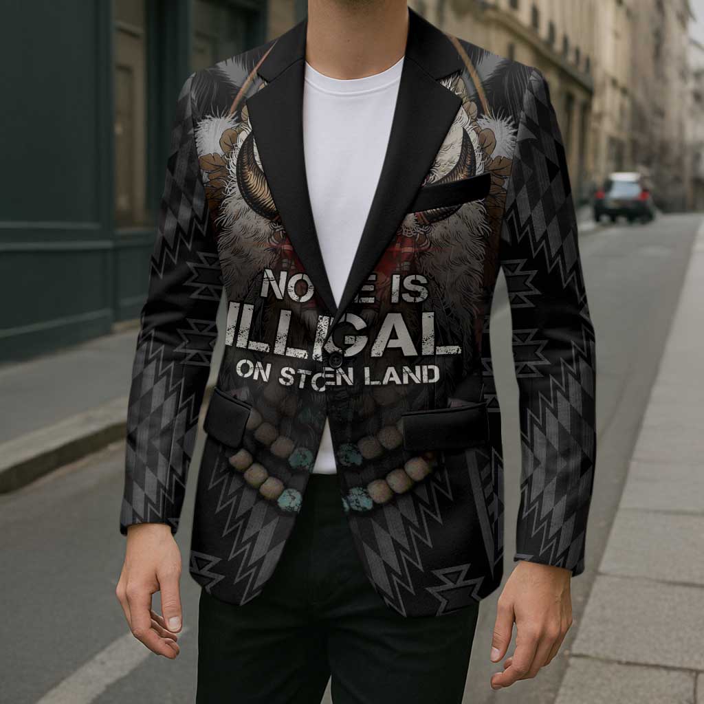 Native American Blazer No One Is Illegal On Stolen Land