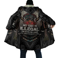 Native American Cloak No One Is Illegal On Stolen Land