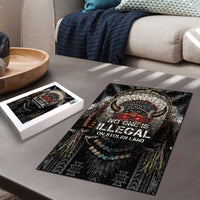 Native American Puzzle No One Is Illegal On Stolen Land