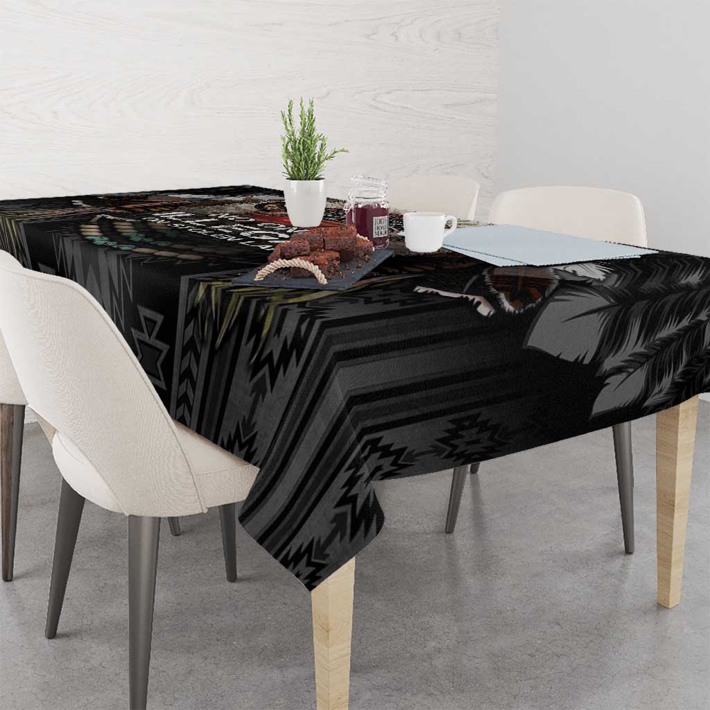 Native American Tablecloth No One Is Illegal On Stolen Land