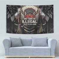 Native American Tapestry No One Is Illegal On Stolen Land