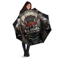 Native American Umbrella No One Is Illegal On Stolen Land