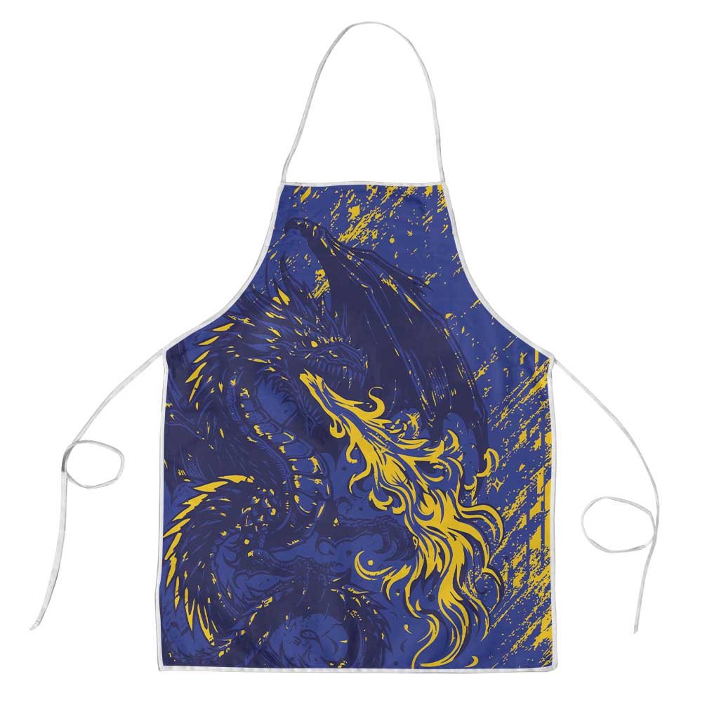 Bosnia And Herzegovina Apron Fierce Dragon Heritage