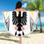 Germany 2024 Football Beach Blanket Go Champions Nationalelf White Version LT05 - Wonder Print Shop