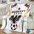 Custom Germany 2024 Football Blanket Go Champions Nationalelf White Version