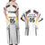 Custom Germany 2024 Football Couples Matching Off Shoulder Maxi Dress and Hawaiian Shirt Go Champions Nationalelf White Version LT05 - Wonder Print Shop