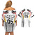 Custom Germany 2024 Football Couples Matching Off Shoulder Short Dress and Hawaiian Shirt Go Champions Nationalelf White Version LT05 - Wonder Print Shop