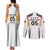 Custom Germany 2024 Football Couples Matching Tank Maxi Dress and Long Sleeve Button Shirt Go Champions Nationalelf White Version LT05 - Wonder Print Shop