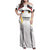 Custom Germany 2024 Football Family Matching Off Shoulder Maxi Dress and Hawaiian Shirt Go Champions Nationalelf White Version LT05 - Wonder Print Shop