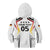 Custom Germany 2024 Football Kid Hoodie Go Champions Nationalelf White Version LT05 - Wonder Print Shop