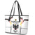 Germany 2024 Football Leather Tote Bag Go Champions Nationalelf White Version LT05 - Wonder Print Shop