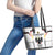 Germany 2024 Football Leather Tote Bag Go Champions Nationalelf White Version LT05 - Wonder Print Shop