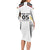 Custom Germany 2024 Football Long Sleeve Bodycon Dress Go Champions Nationalelf White Version LT05 - Wonder Print Shop