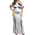 Custom Germany 2024 Football Off Shoulder Maxi Dress Go Champions Nationalelf White Version LT05 - Wonder Print Shop