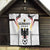 Custom Germany 2024 Football Quilt Go Champions Nationalelf White Version