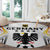 Custom Germany 2024 Football Round Carpet Go Champions Nationalelf White Version