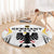 Custom Germany 2024 Football Round Carpet Go Champions Nationalelf White Version