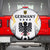 Custom Germany 2024 Football Spare Tire Cover Go Champions Nationalelf White Version