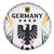 Custom Germany 2024 Football Spare Tire Cover Go Champions Nationalelf White Version